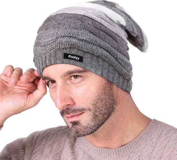 مدل های جدید کلاه بافتنی مردانه