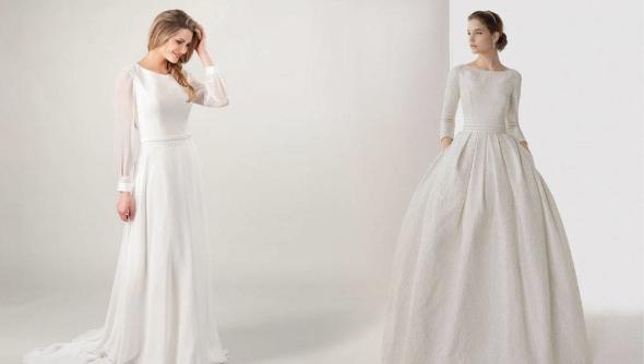 لباس عروس فرم بدن خانم‌های قد کوتاه
