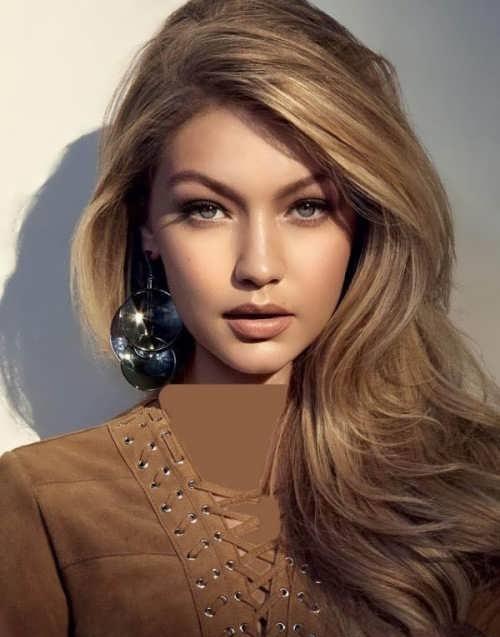 برای ترکیب رنگ دودی از این مدلها استفاده کنید رنگ موی دودی کاراملی با دکلره
