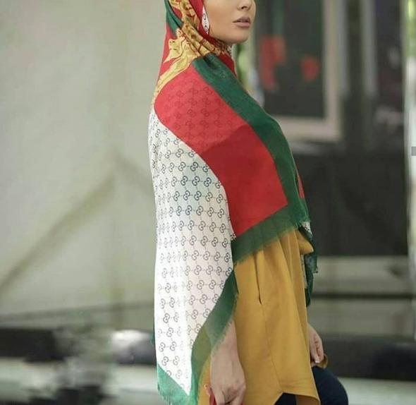 مدل گلدار، مدل محبوب و جدید شال زنانه برای سال جدید مدل شال جدید برای عید
