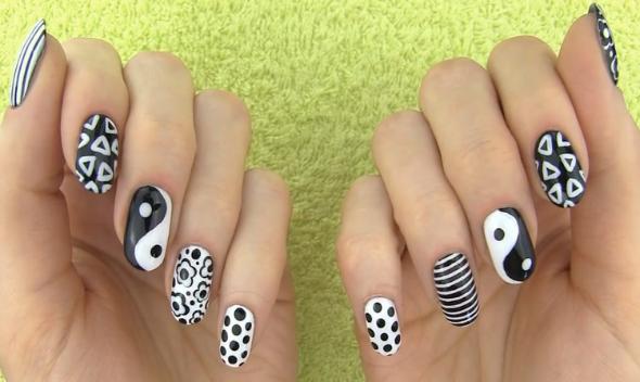 مدل لاک ناخن فانتزی