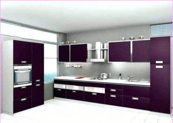 نمونه مدل کابینت آشپزخانه مدرنترین تا سادهترین طرح آشپزخانه تمام کابینت به رنگ تیره
