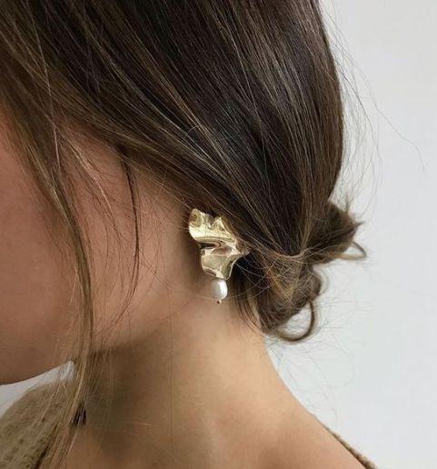 گوشواره مرواریدی دست ساز