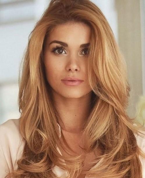 رنگ موی زیتونی نسکافه ای