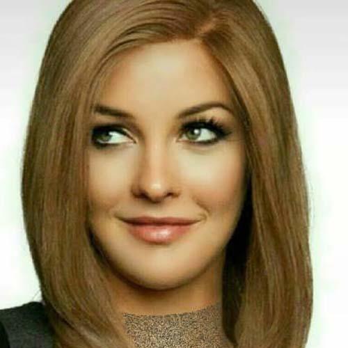 رنگ موی عسلی زیتونی