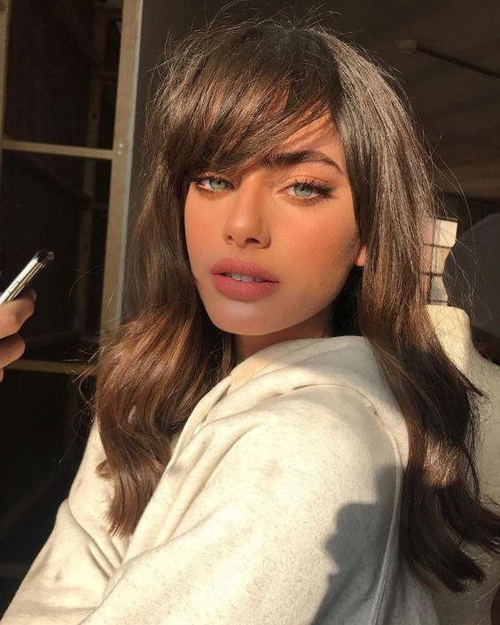 رنگ مو قهوه ای تیره رنگ مو قهوه ای تیره