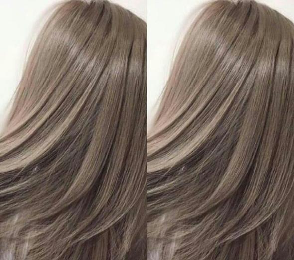 فرمول زیباترین رنگ موی نسکافهای،قهوهای و شکلاتی بدون قرمزی رنگ مو نسکافه ای