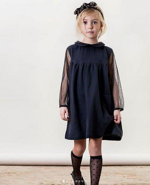 مدل لباس مشکی بچه گانه برای مراسم ختم