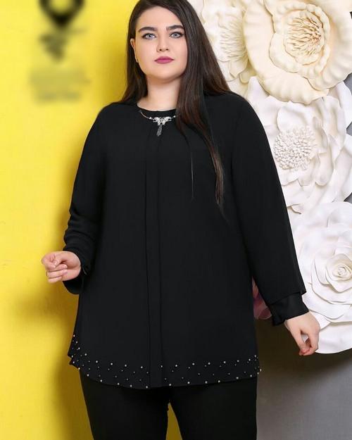 جدیدترین مدلهای تونیک، بلوز و شومیز مشکی محرم شیک زنانه شومیز زنانه