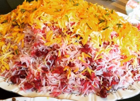 با این دستور خوشمزهترین آلبالو پلو با مرغ مجلسی را درست کن طرز تهیه آلبالو پلو ساده