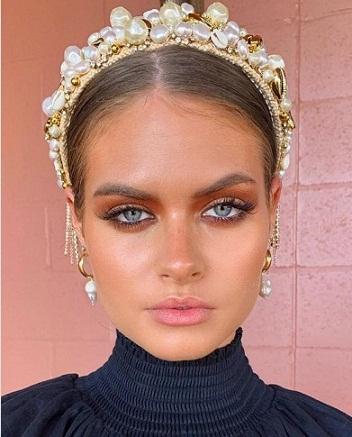 مدل تل سر دخترانه مجلسی