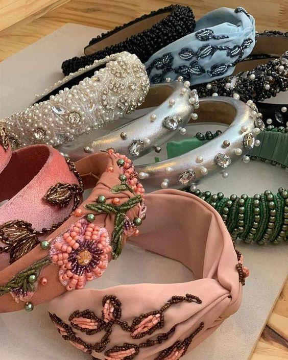 مدل تل سر پارچه ای مدل تل سر پارچه ای
