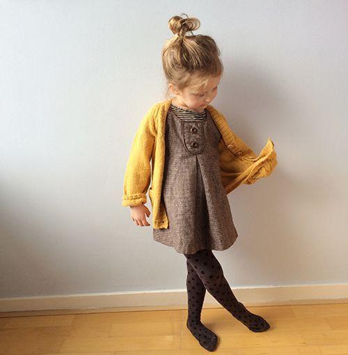 عکس لباس پاییزی دختر بچه