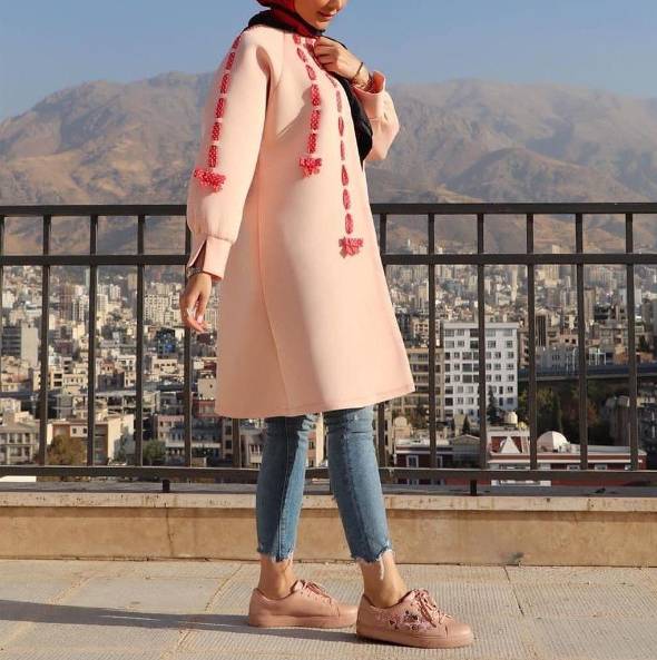 عکس مدل مانتوی کوتاه جدید مدل ملنتوی کوتاه جدید