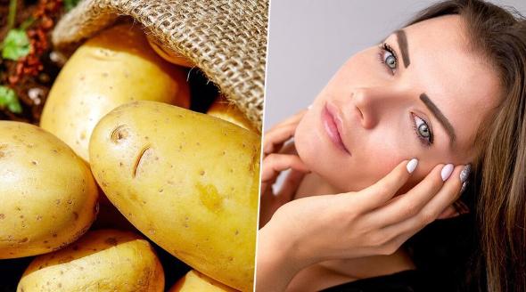 رفع چین و چروک صورت با روش های خانگی ماسک ضد چروک صورت سیب زمینی و هویج