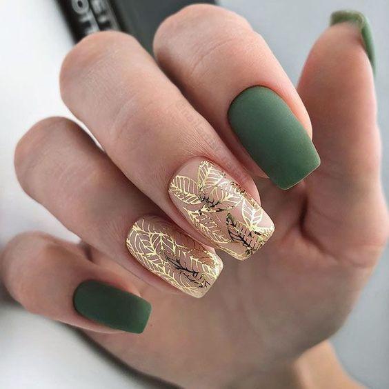 طراحی ناخن پاییزی طراحی ناخن پاییزی