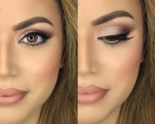 با این آموزش آرایش، صورت گرد و تپل را لاغر کنید آرایش صورت گرد و تپل