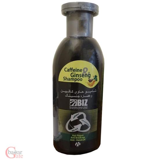 شامپو کافئین حاوی عصاره جنسینگ
