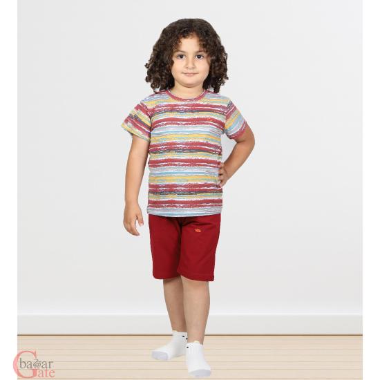 تیشرت و شلوارک پسرانه مدل تامی