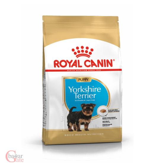 غذای خشک توله سگ رویال نژاد یورک شایر